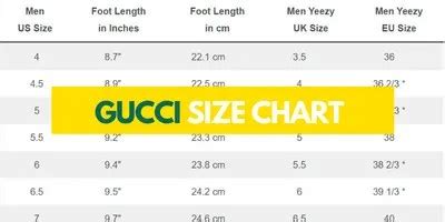 gucci fits|gucci ace size chart.